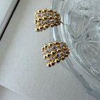 Dotty CZ Layered Hoop Earrings