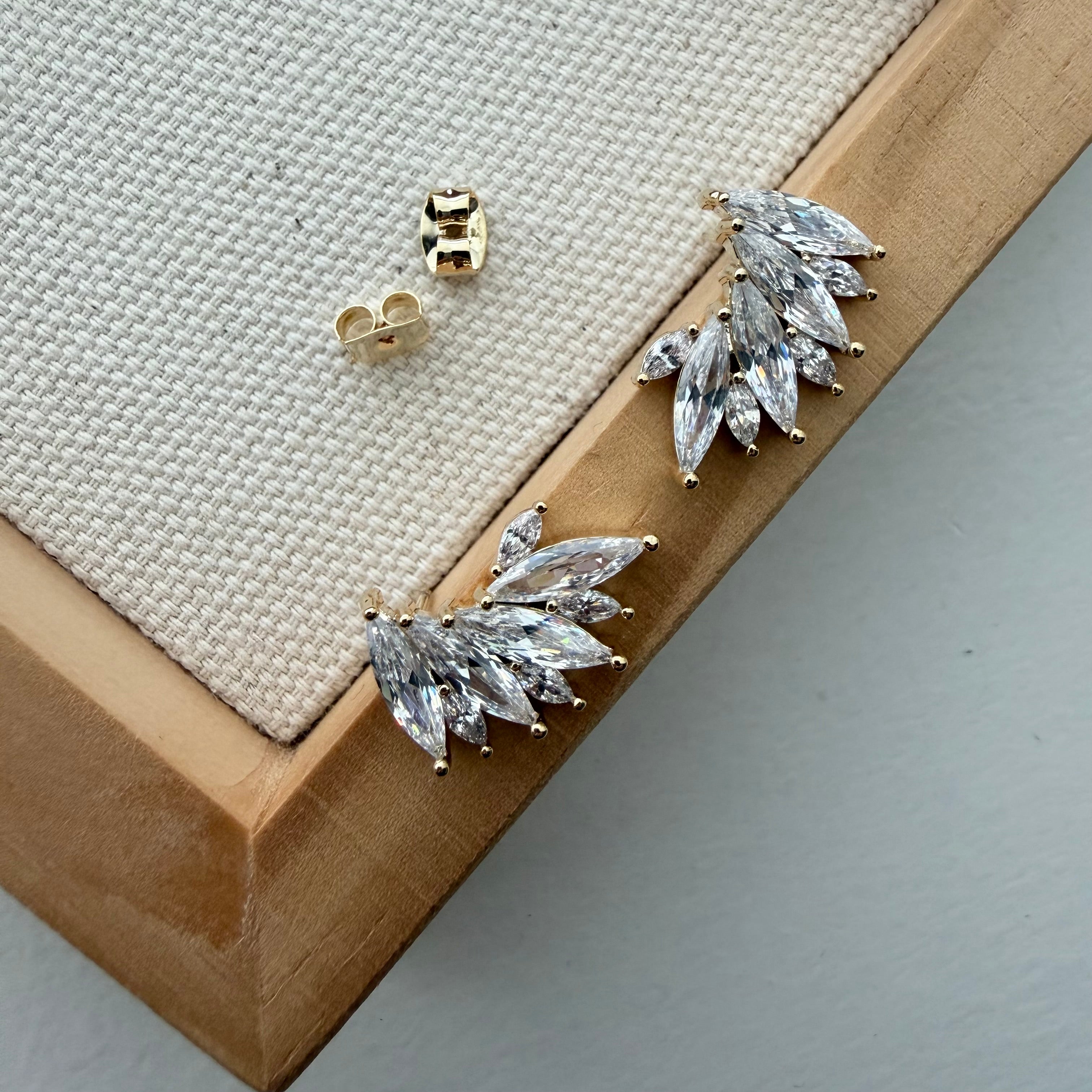 Fan-tastic Marquise Earrings