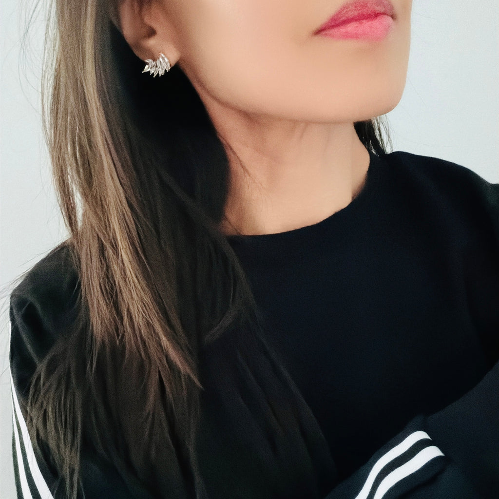 Fan-tastic Marquise Earrings