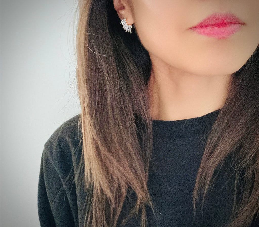 Fan-tastic Marquise Earrings