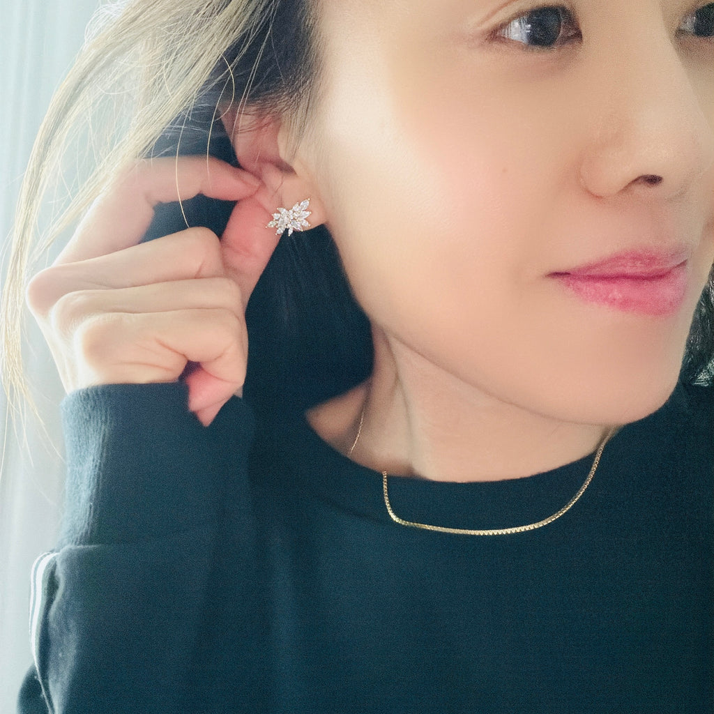 Fan-tastic Cluster Earrings