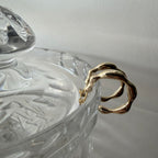 Scallop Hoop Earrings