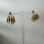 Five Tier Hoop Earrings