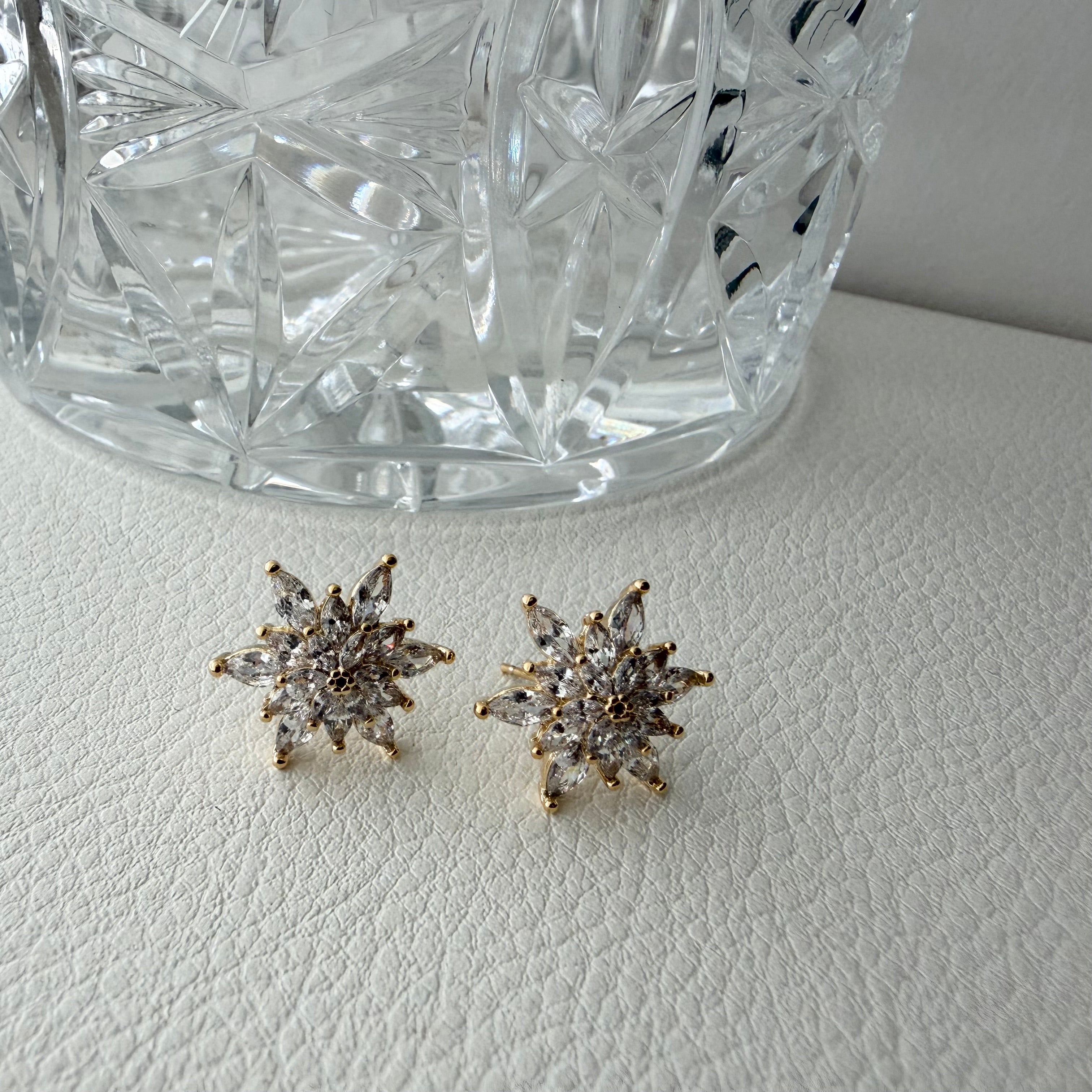 Snowflake Grand Twinkle Earrings