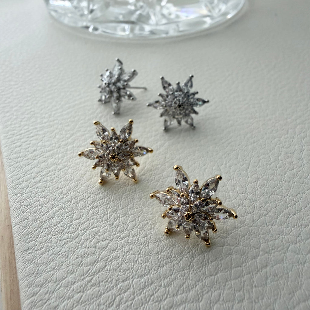 Snowflake Grand Twinkle Earrings