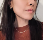 Five Tier Hoop Earrings