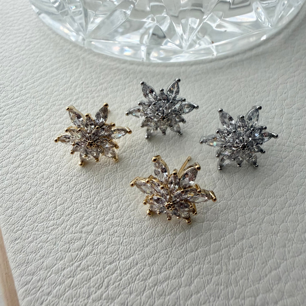 Snowflake Grand Twinkle Earrings