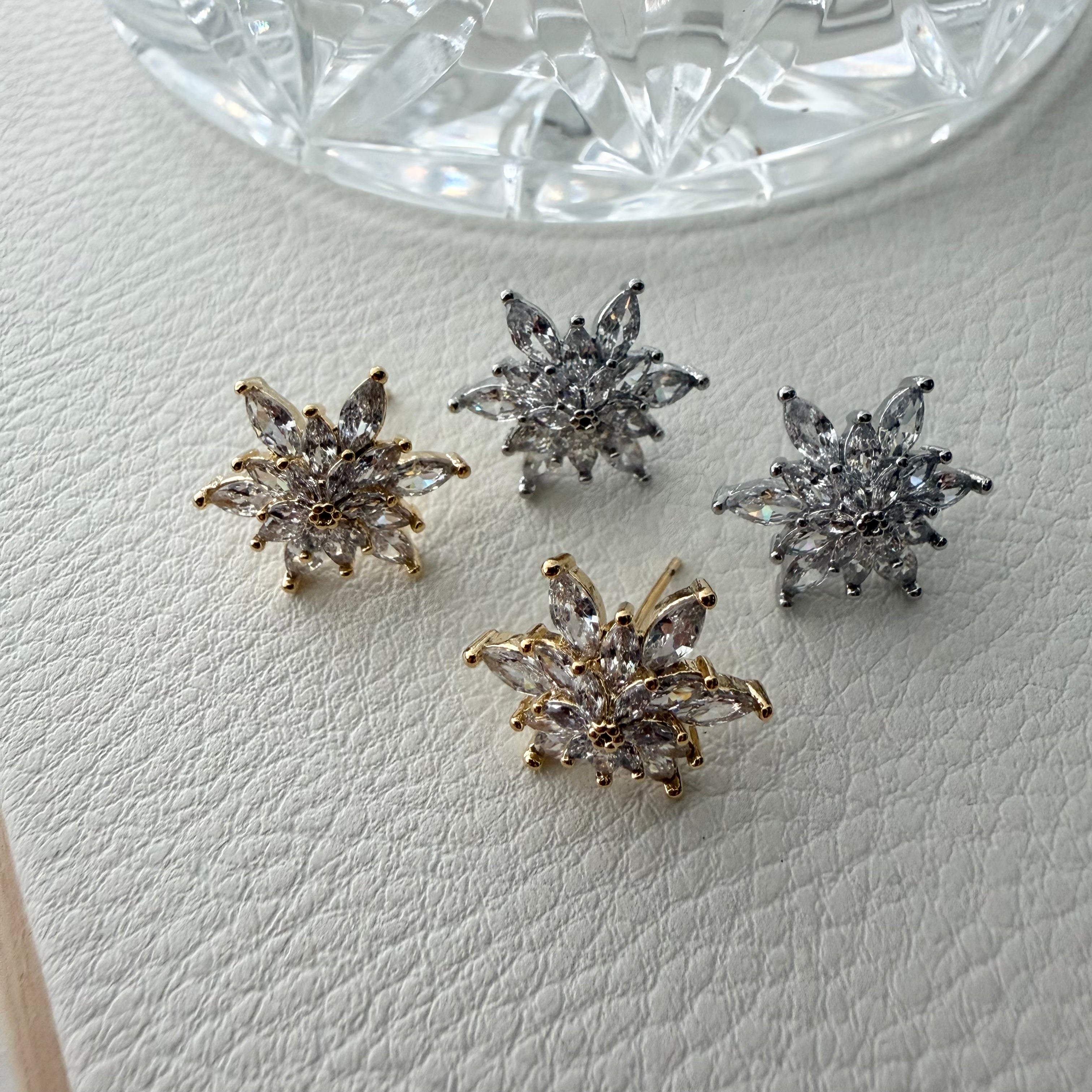 Snowflake Grand Twinkle Earrings