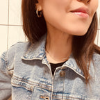 Scallop Hoop Earrings