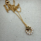 Holiday Wreath Necklace