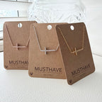 Pavé Sideways Cross Necklace