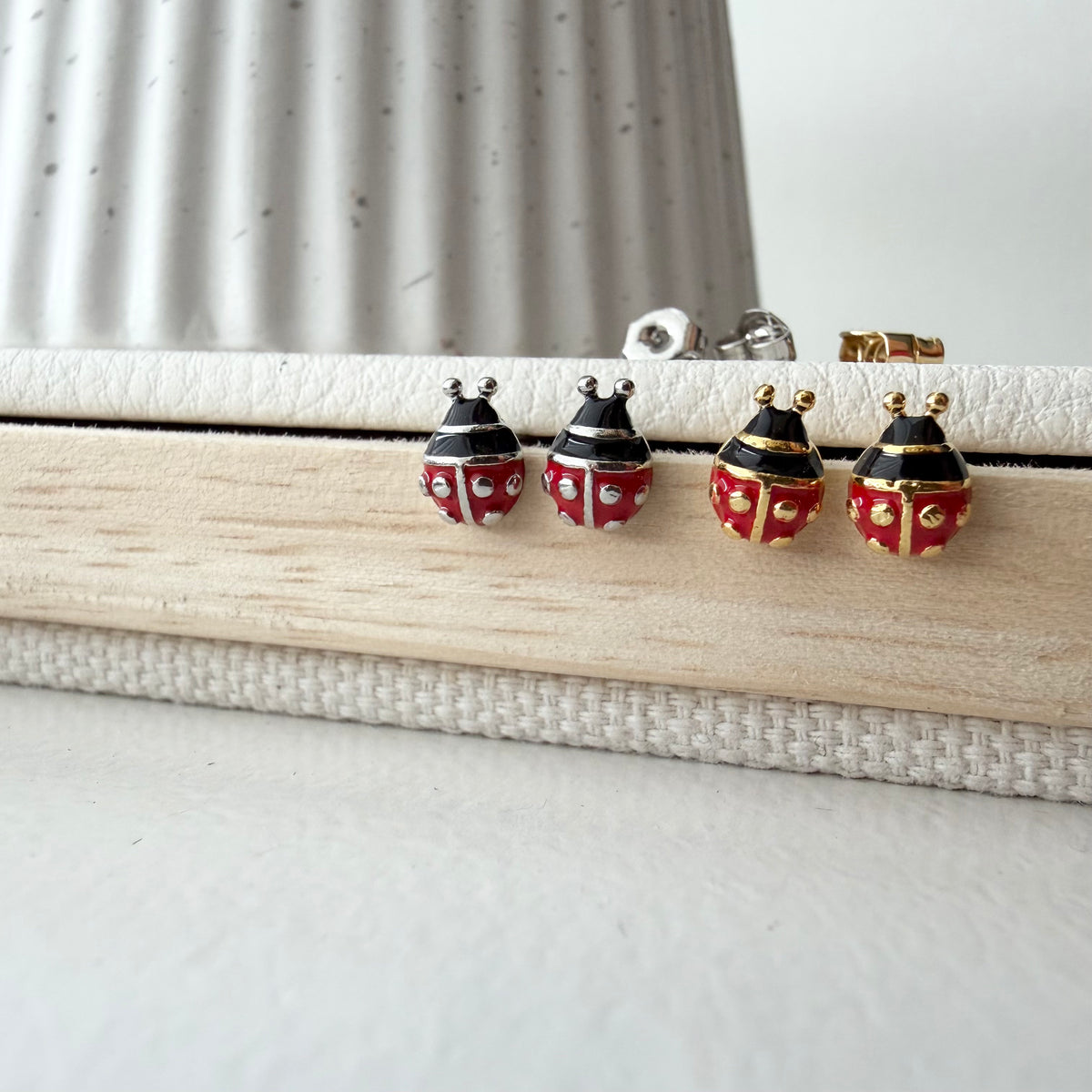 Ladybug Earrings