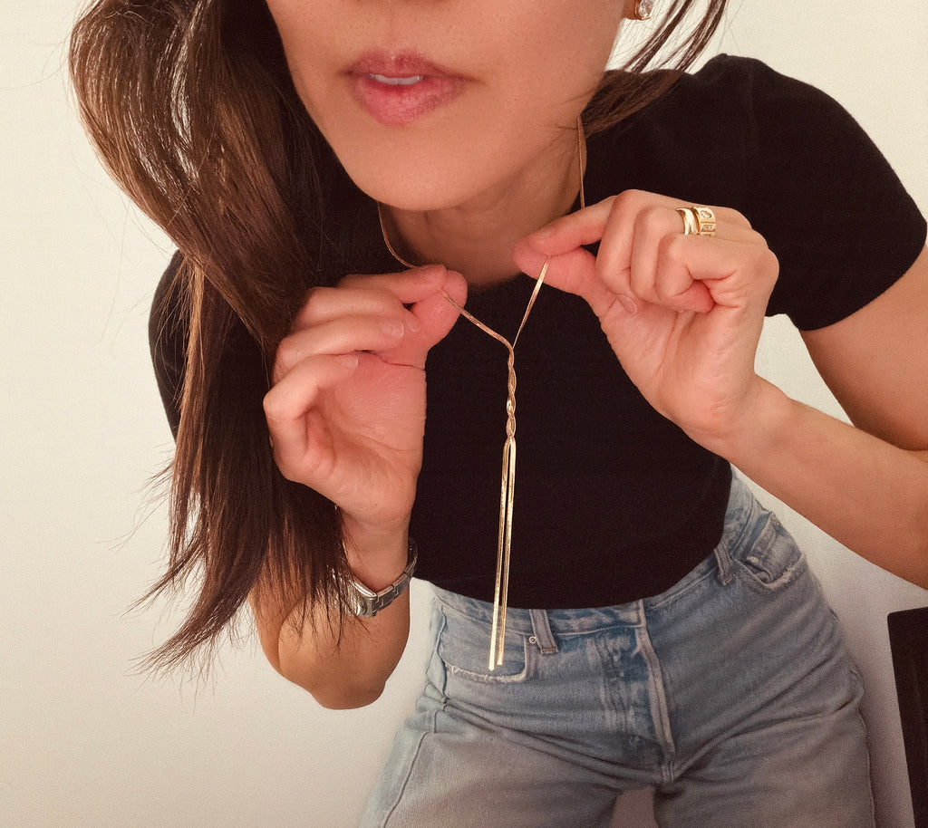 Herringbone Twisted Necklace