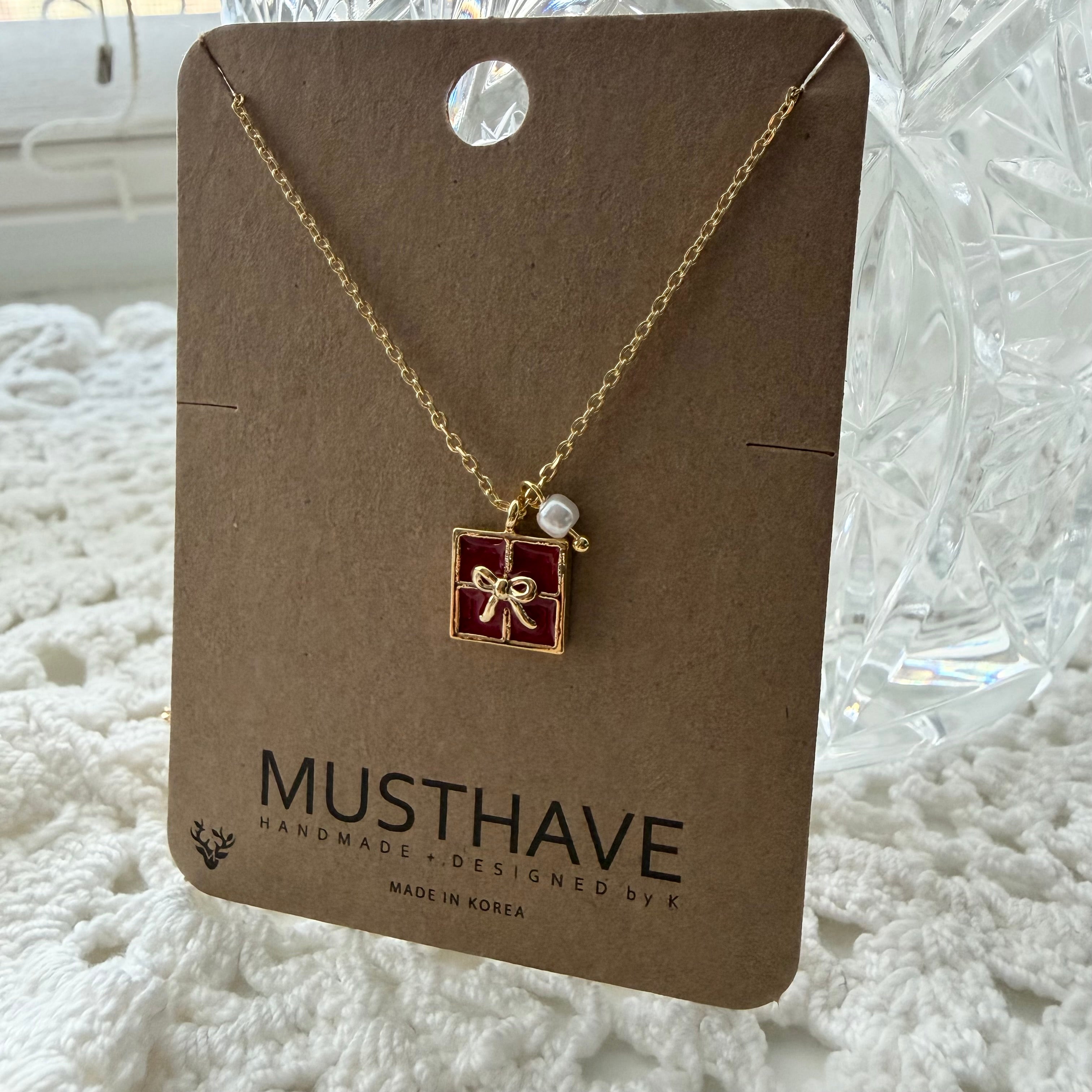 Christmas Present Necklace
