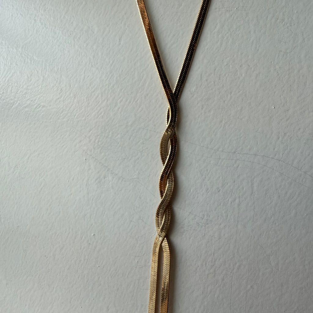 Herringbone Twisted Necklace