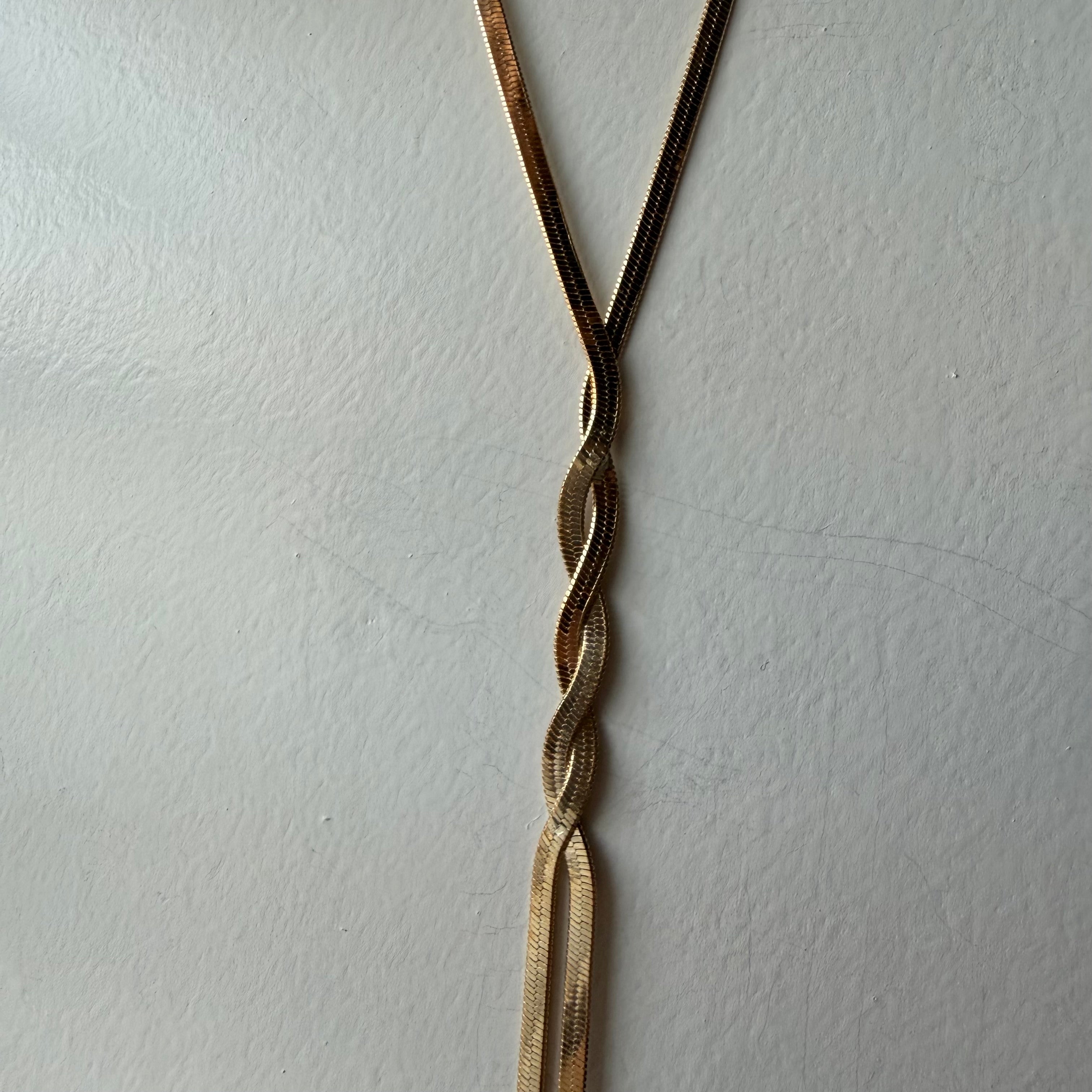 Herringbone Twisted Necklace