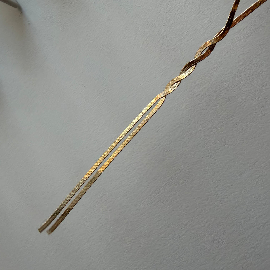 Herringbone Twisted Necklace