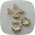 Dotty Mayhem Hoop Earrings