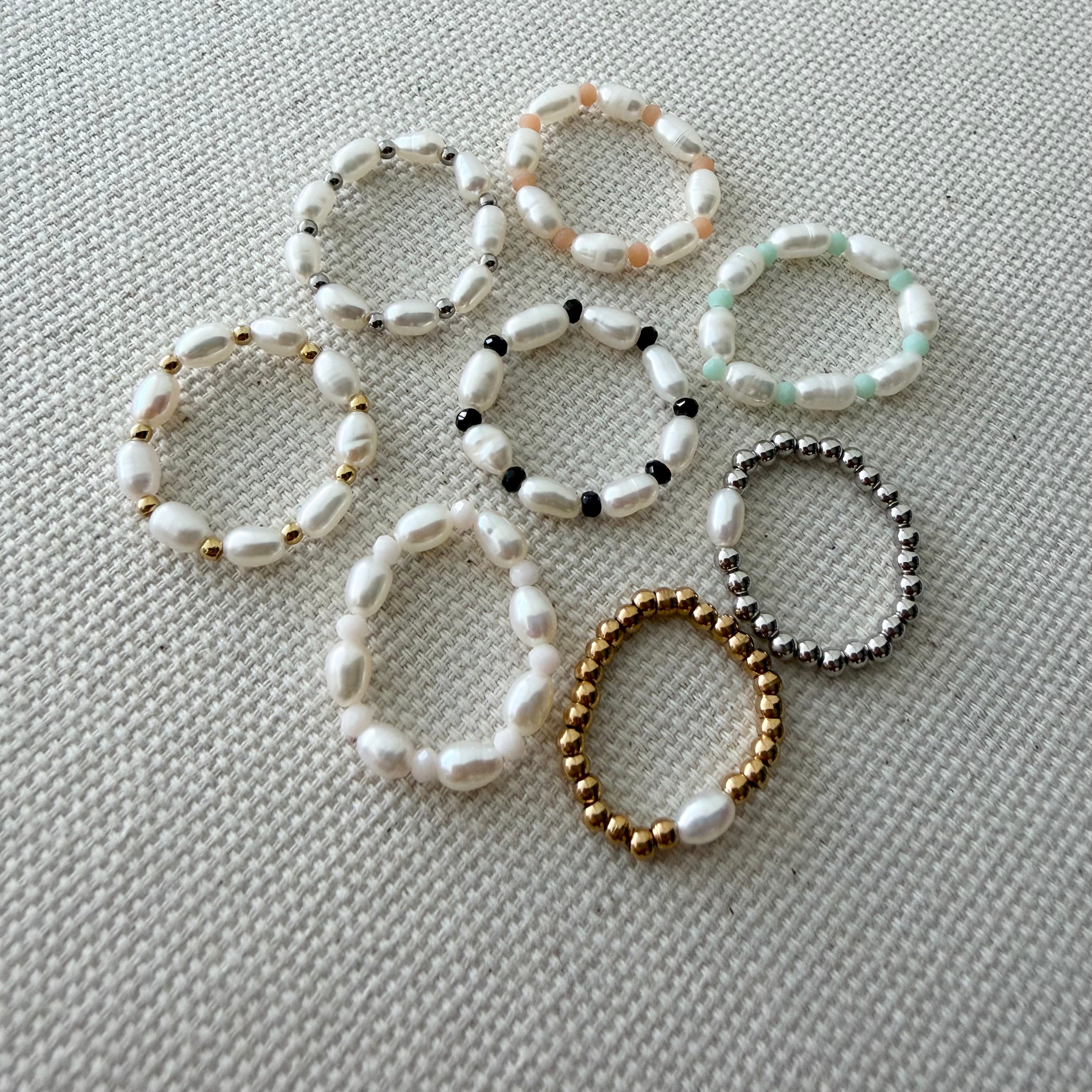 Freshwater Pearl Rings