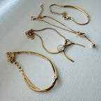 Twisted Drop Bracelet