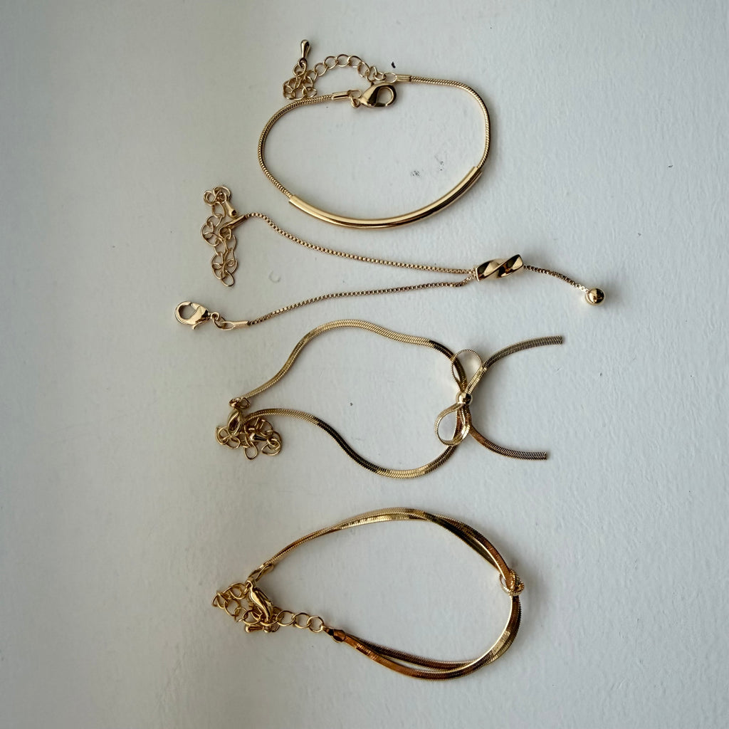 Twisted Drop Bracelet