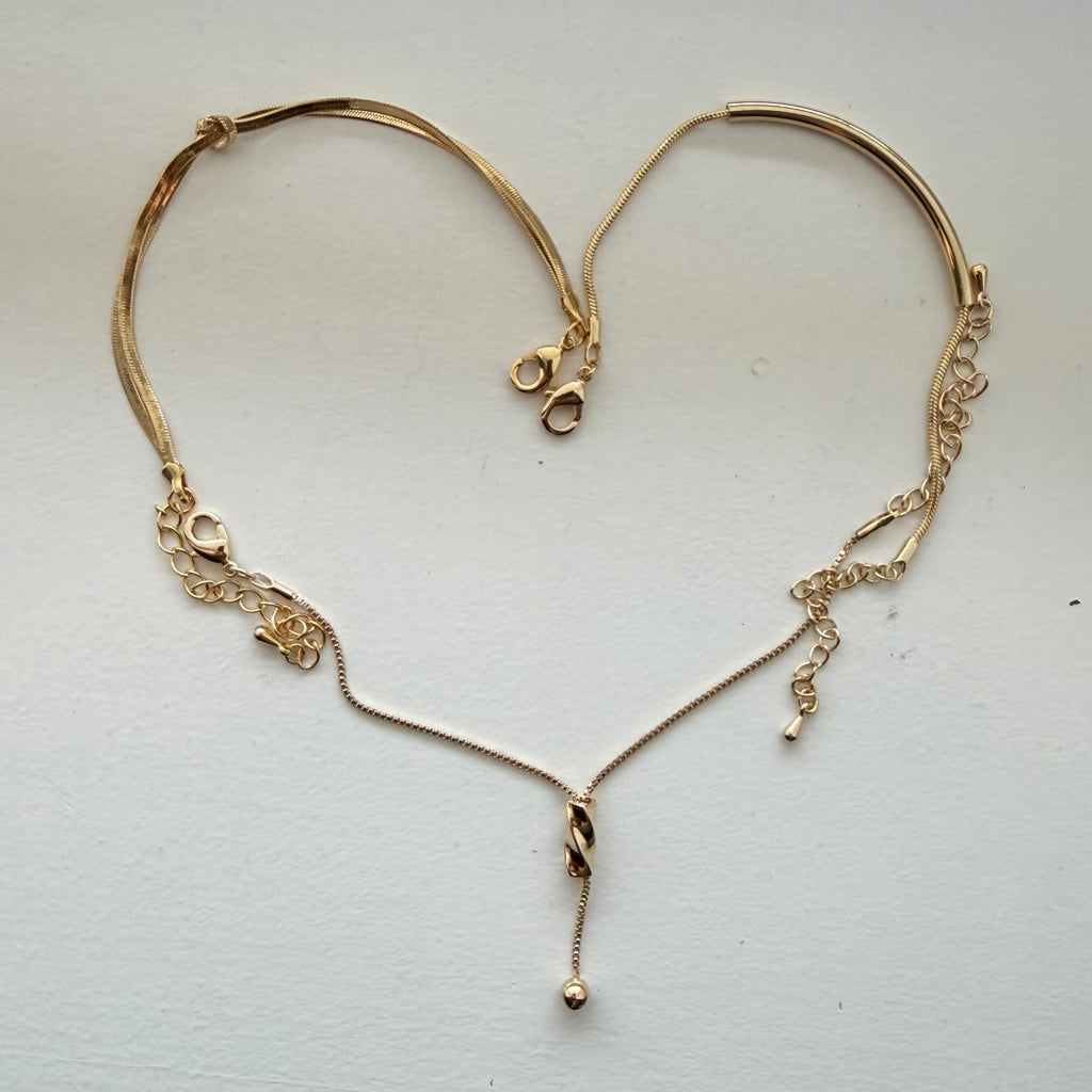 Twisted Drop Bracelet