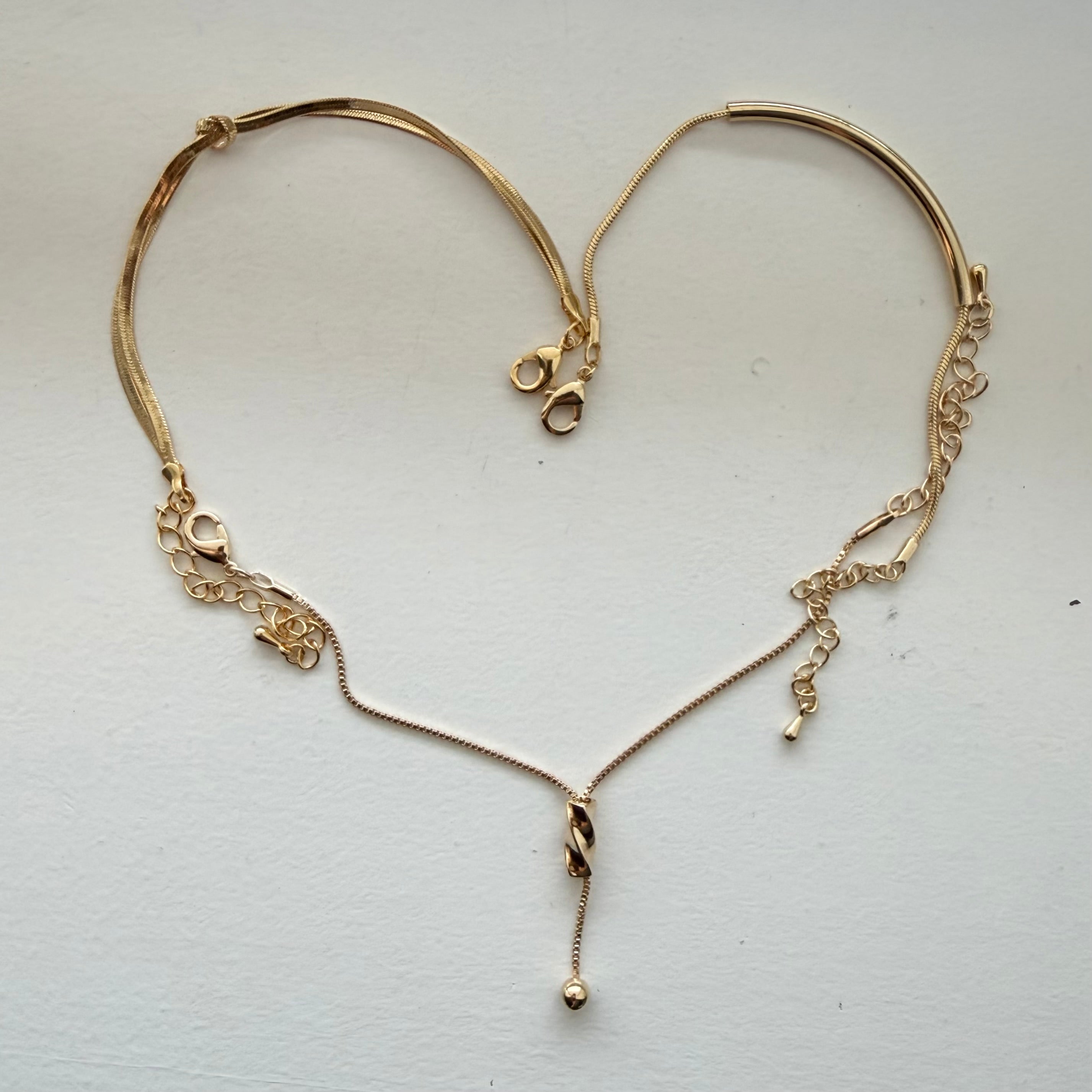 Twisted Drop Bracelet