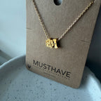 Dog Paw & Bone Necklace