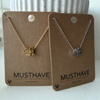 Dog Paw & Bone Necklace