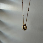 Teardrop Nugget Necklace