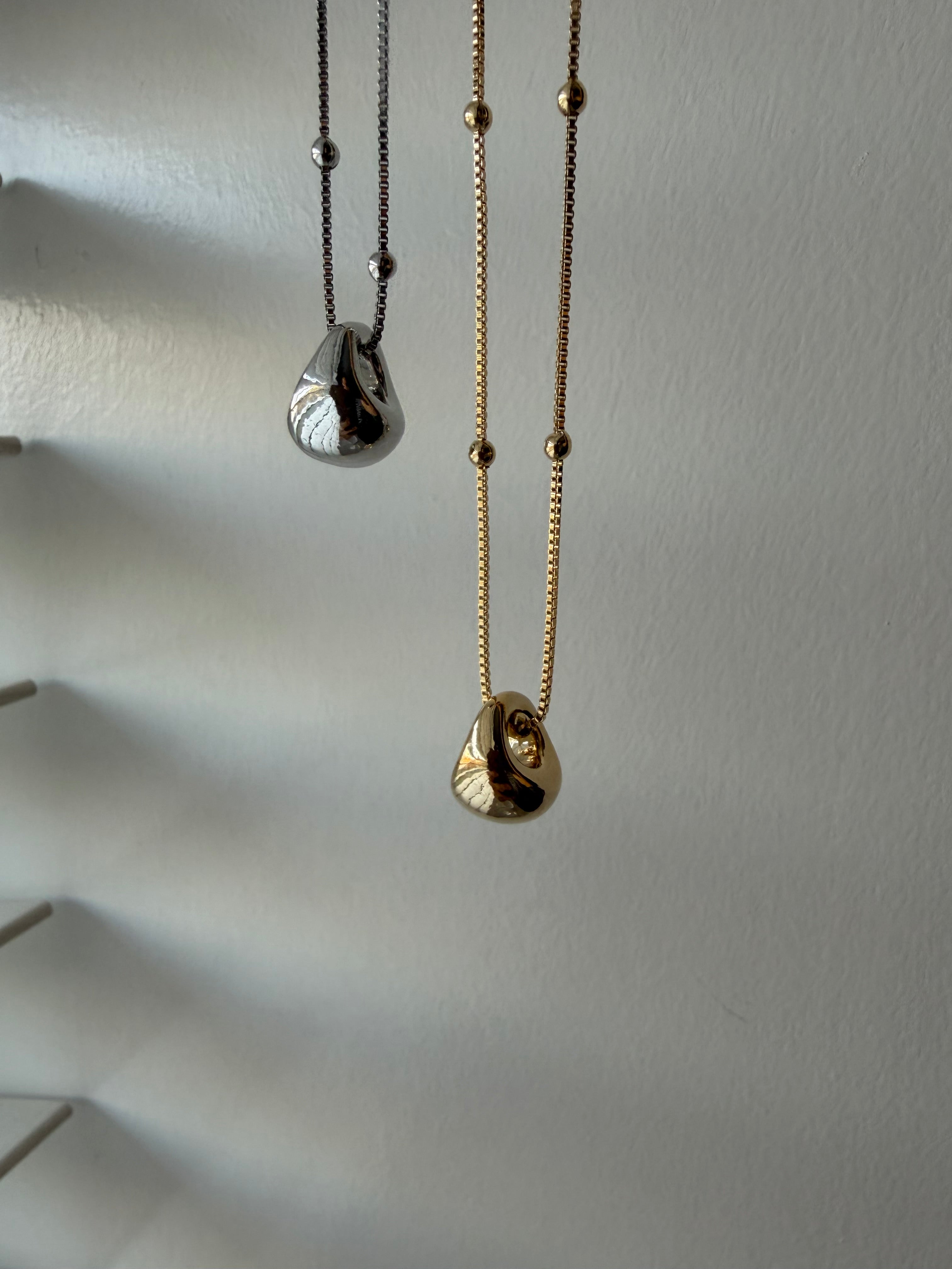 Teardrop Nugget Necklace