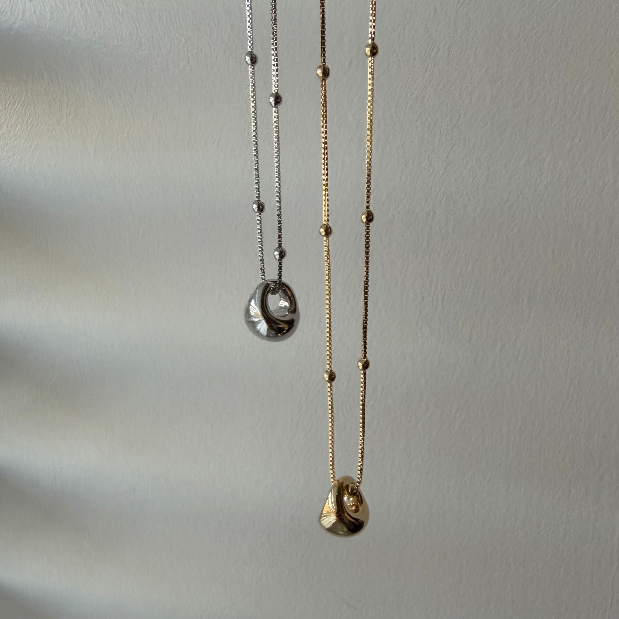 Teardrop Nugget Necklace