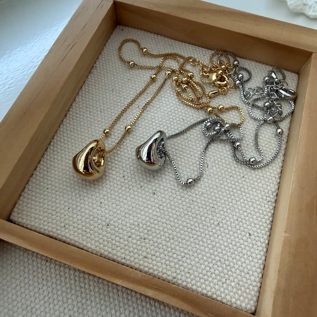 Teardrop Nugget Necklace