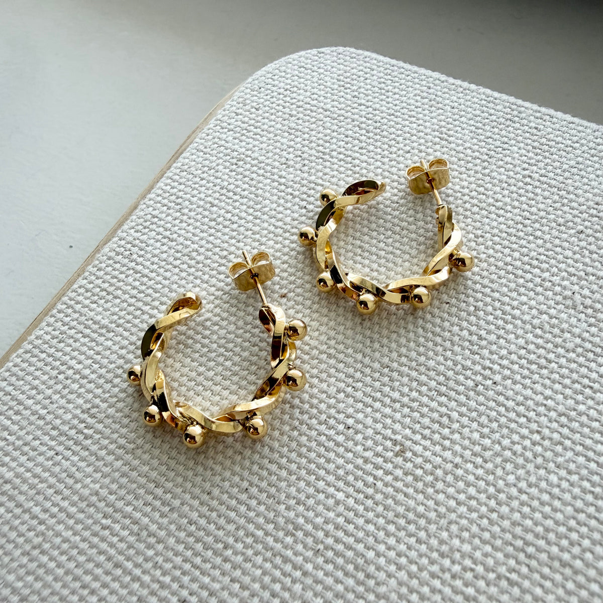 Dotty Mayhem Hoop Earrings