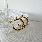 Dotty Mayhem Hoop Earrings