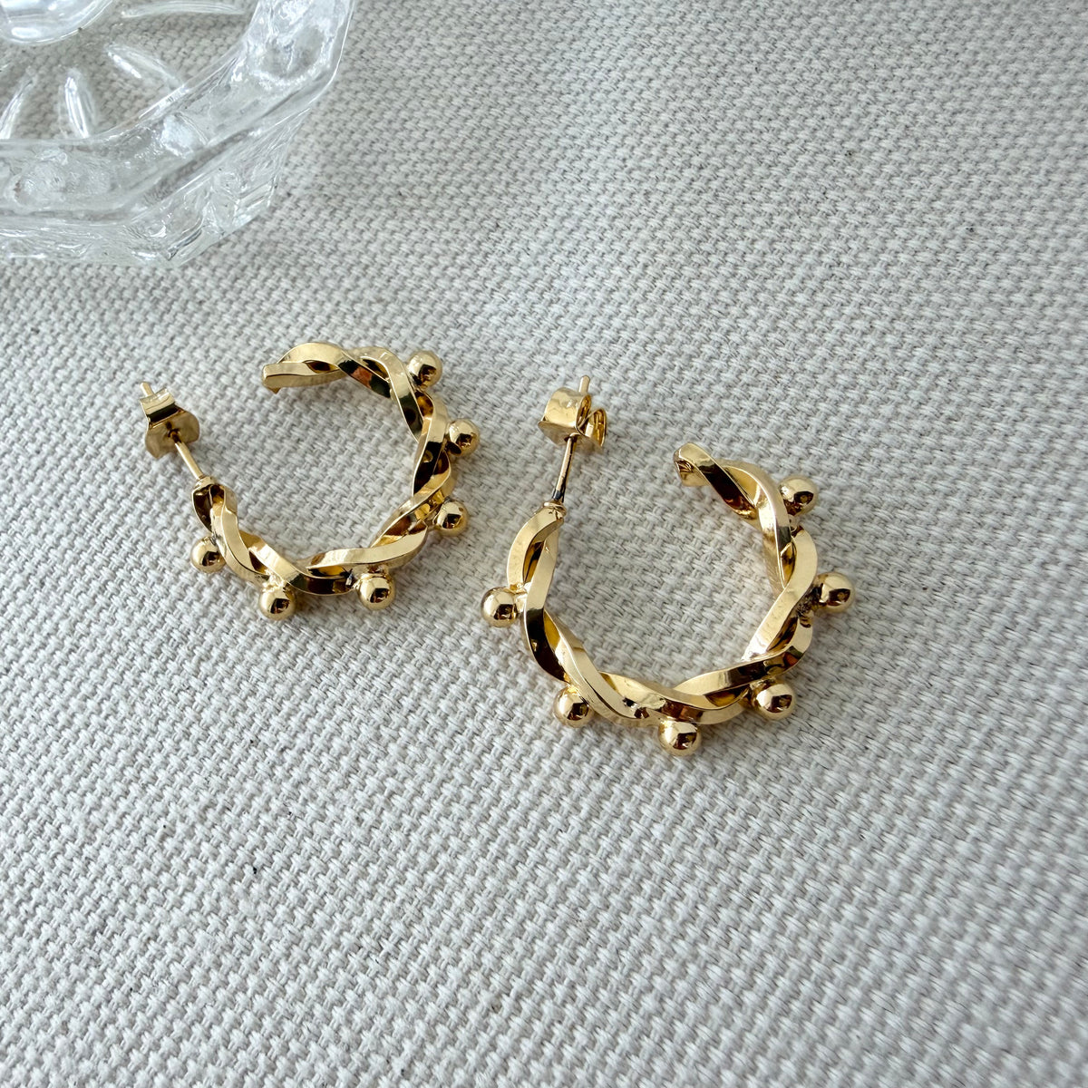 Dotty Mayhem Hoop Earrings