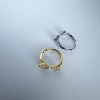 Open-ended Dual Clover Ring