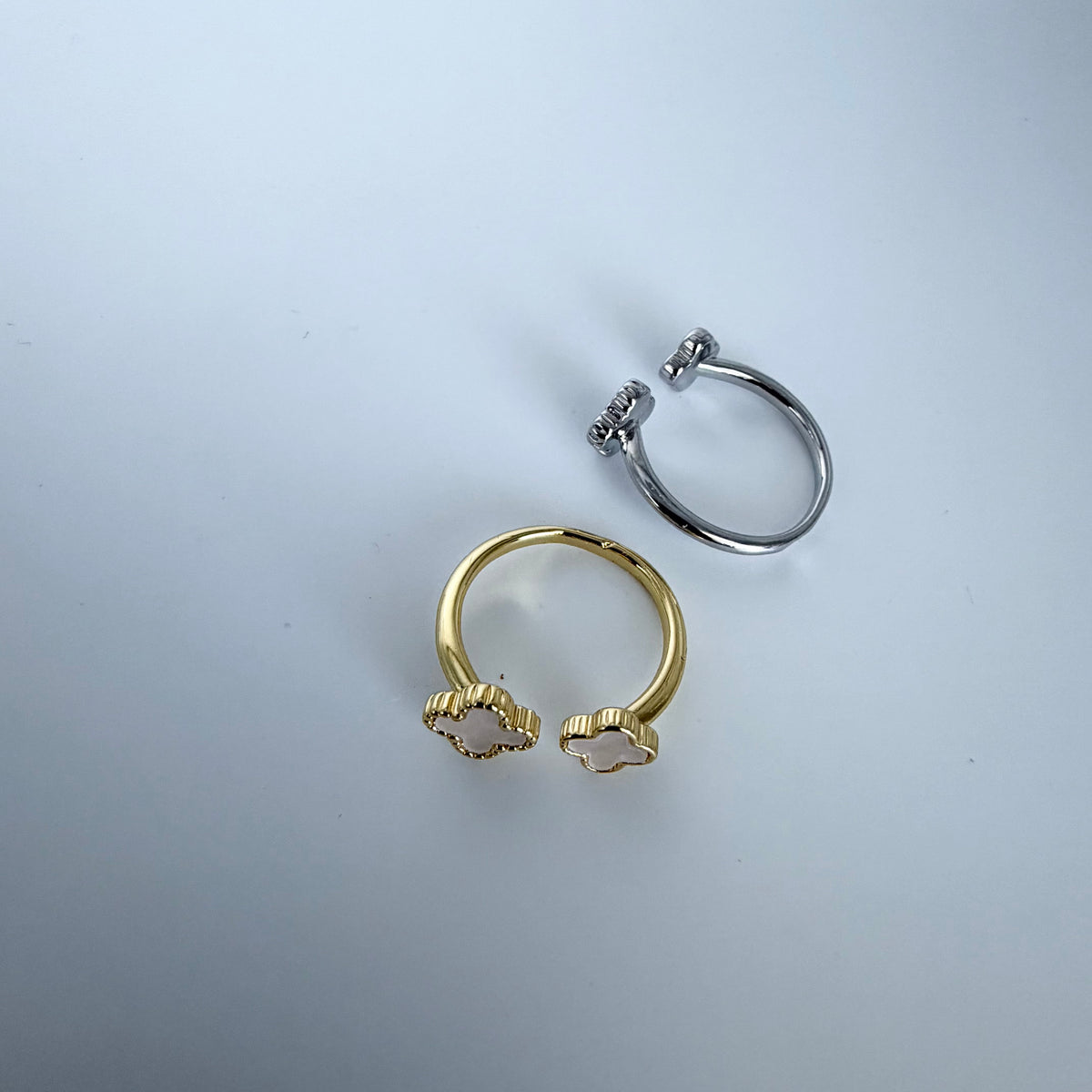 Open-ended Dual Clover Ring