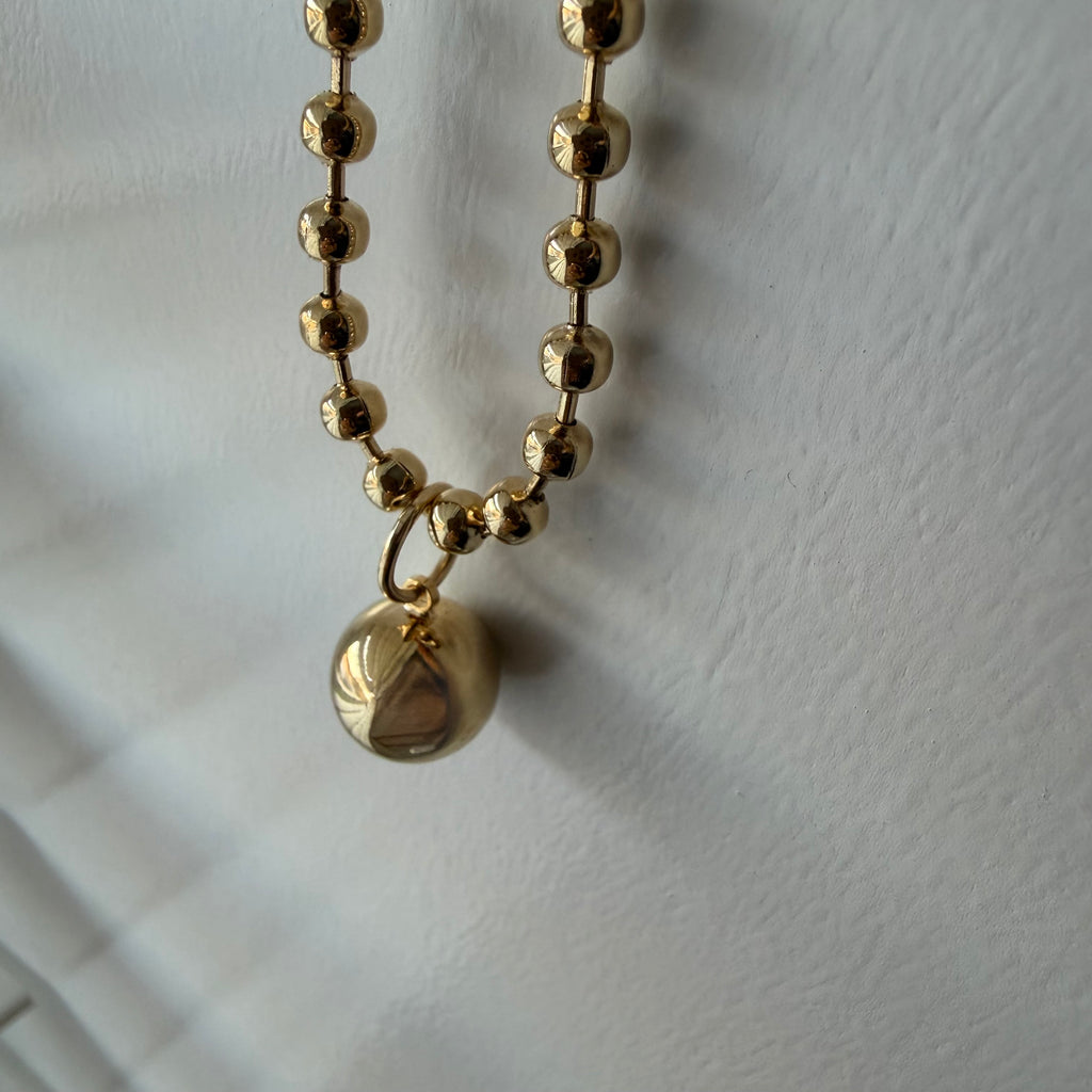 Classic Bead Ball (Long) Necklace