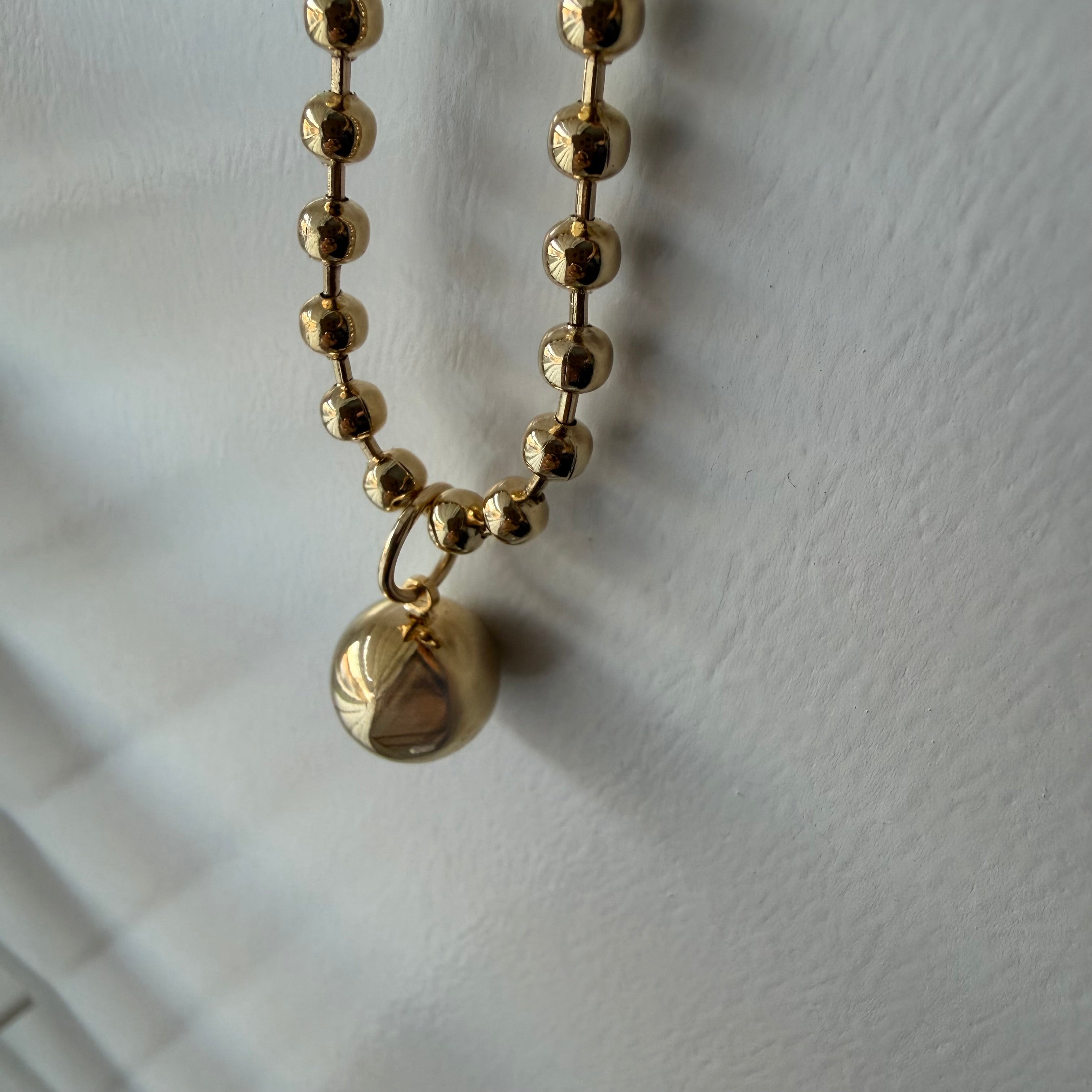 Classic Bead Ball (Long) Necklace