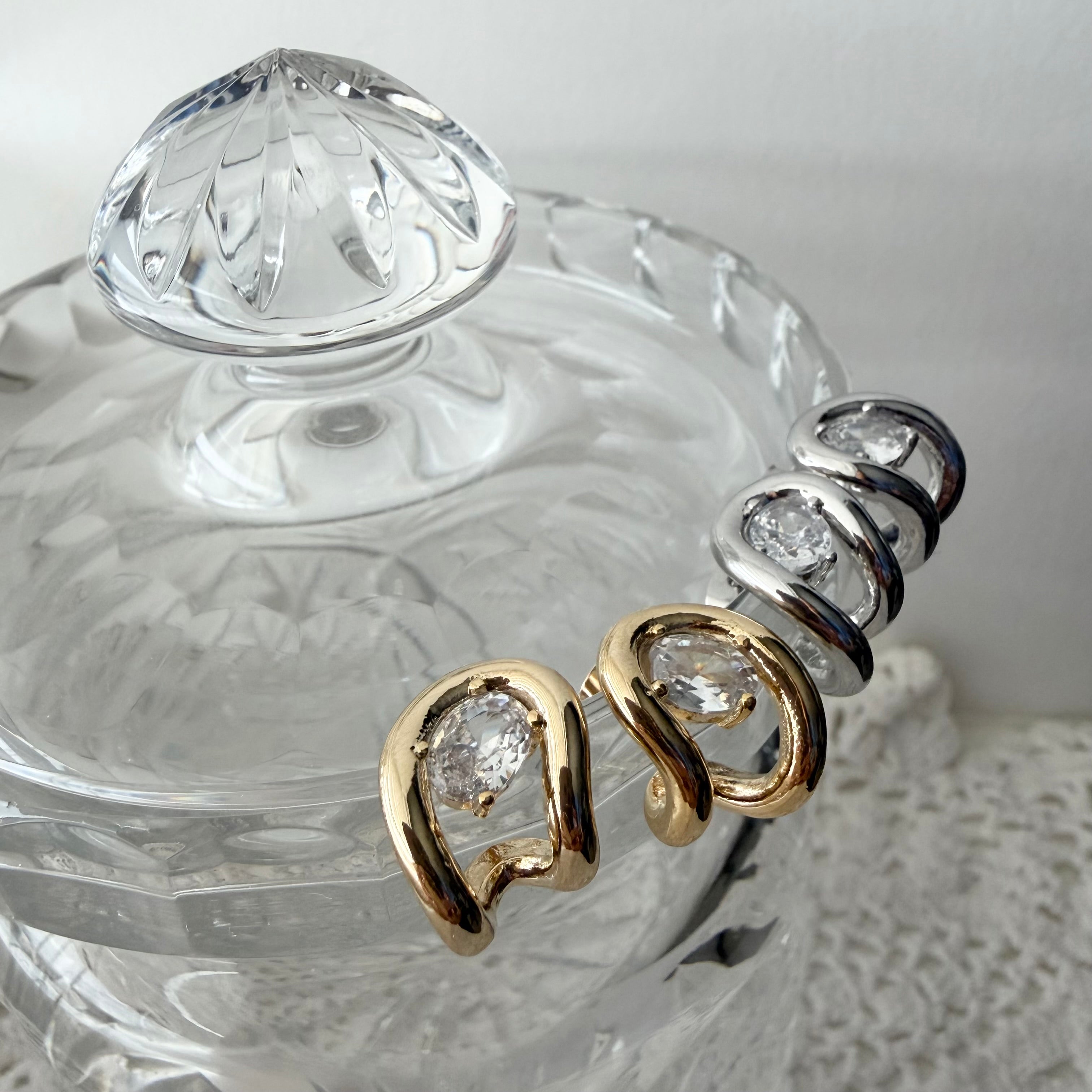 Stuck On You Saddle Earrings