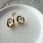 Stuck On You Saddle Earrings