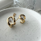 Stuck On You Saddle Earrings