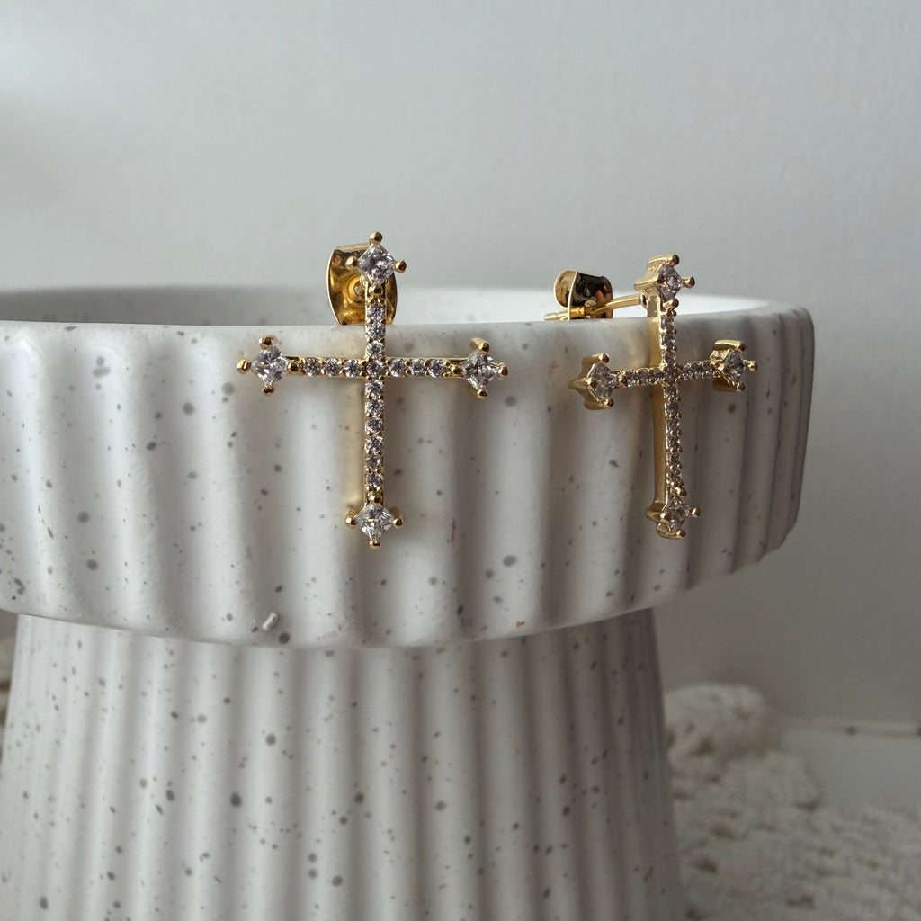 Queen's Cross Earrings