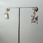 Rectangle Dangle Earrings