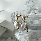 Rectangle Dangle Earrings