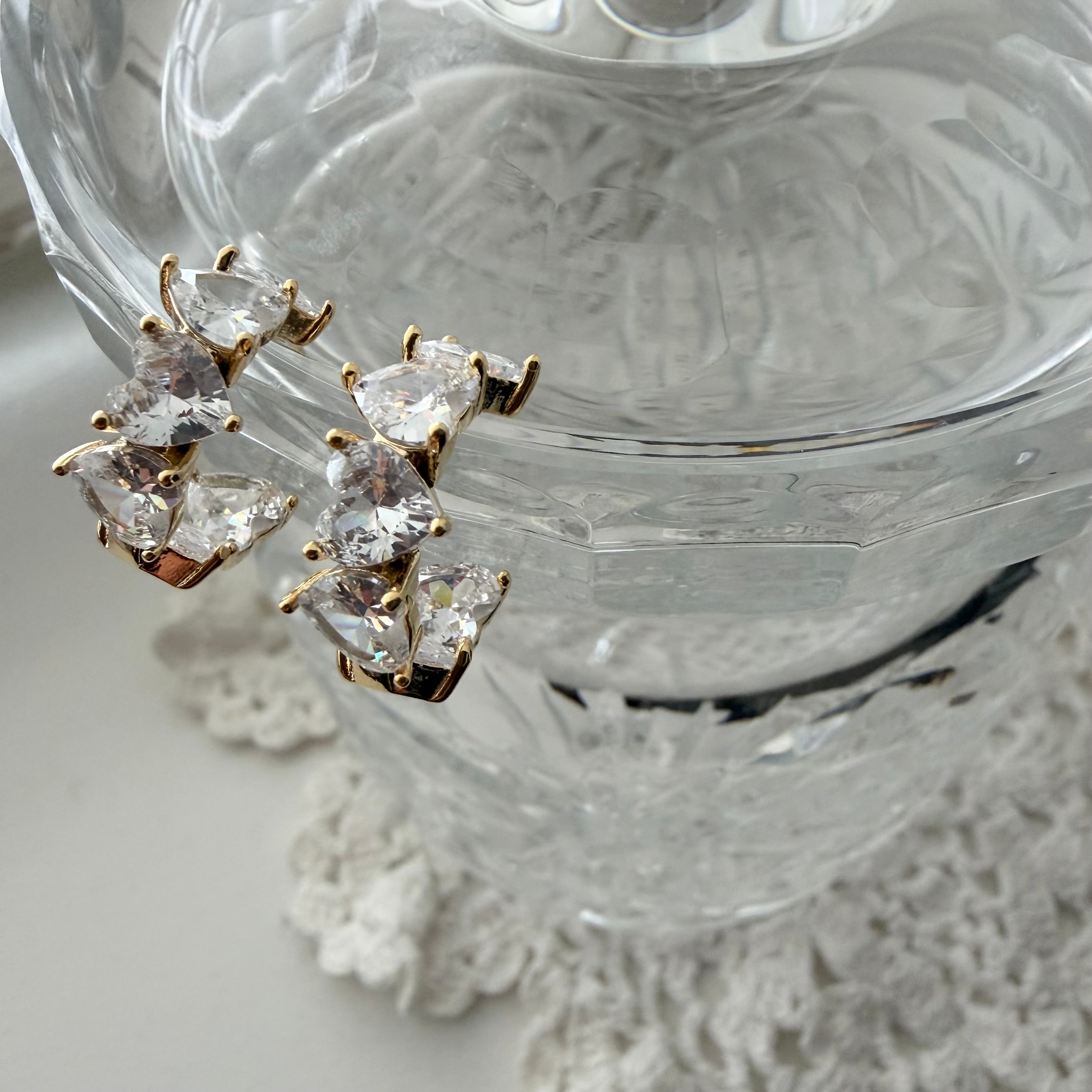 Everlasting Heart Hoop Earrings