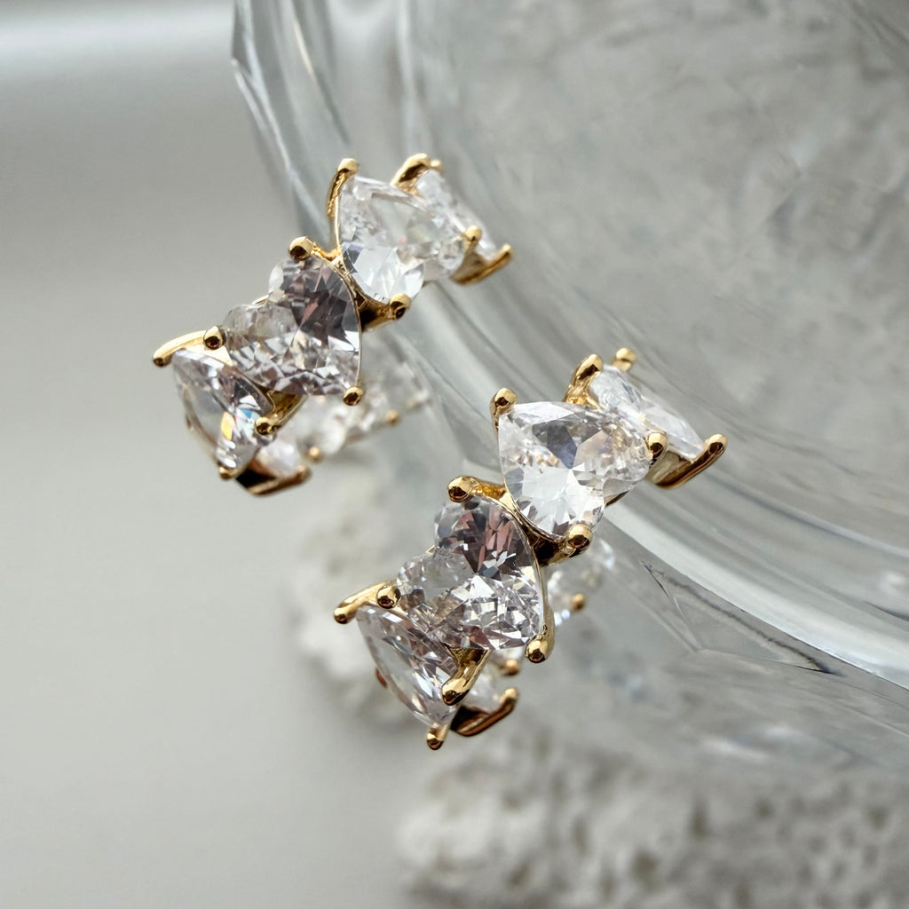 Everlasting Heart Hoop Earrings