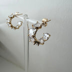 Everlasting Heart Hoop Earrings