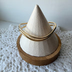 Double Wave Cuff Bracelet